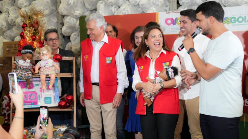 Natal do Bem inicia distribuição de 525 mil brinquedos aos municípios goianos