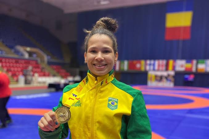 Barroaltense Laís Nunes conquista ouro no wrestling dos jogos Pan-Americanos